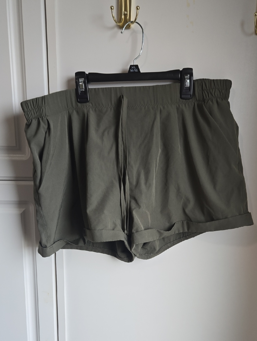 Zyia Olive Green Women's Running Shorts